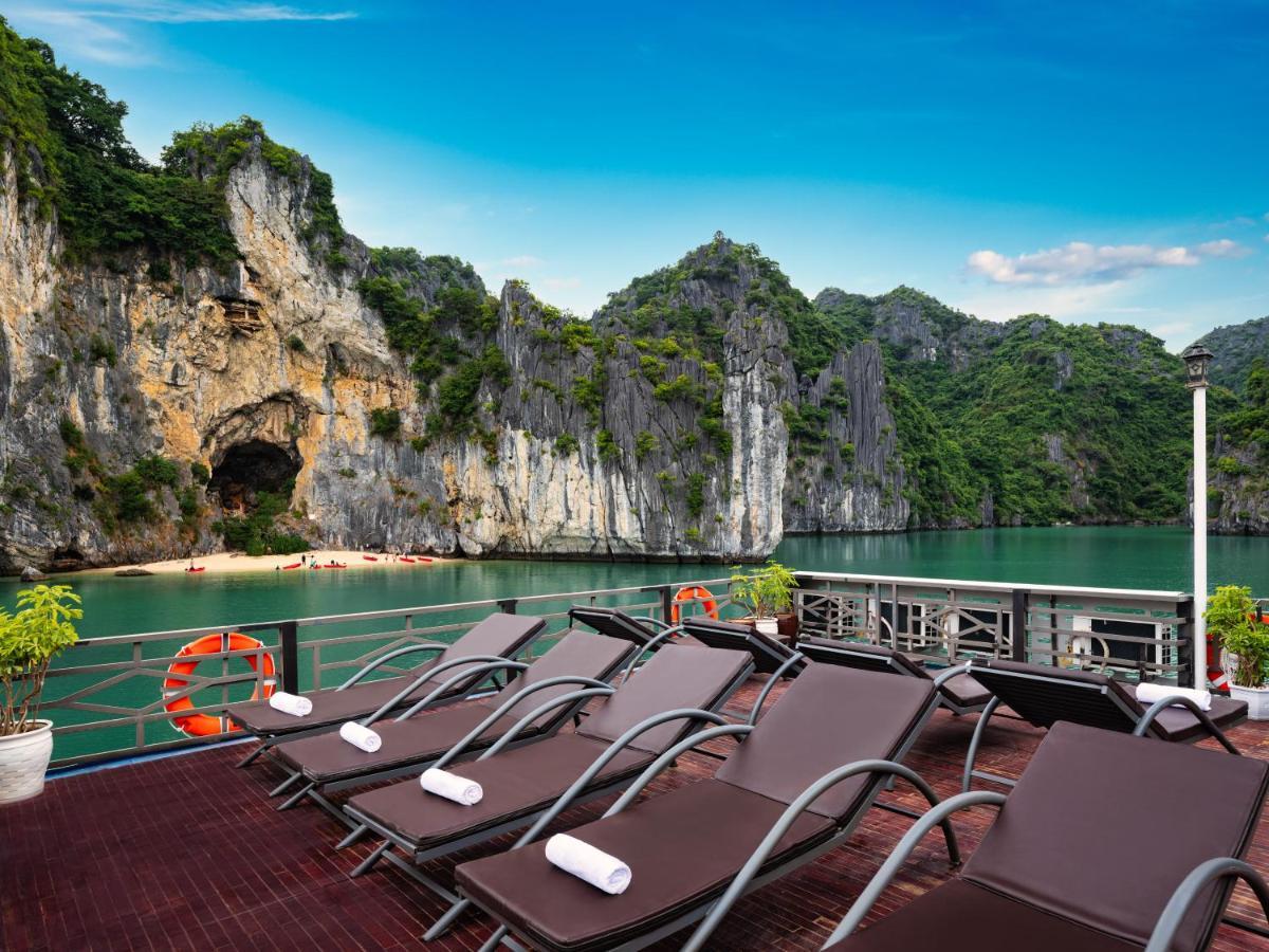 下龍 La Pandora Boutique Cruises酒店 外观 照片