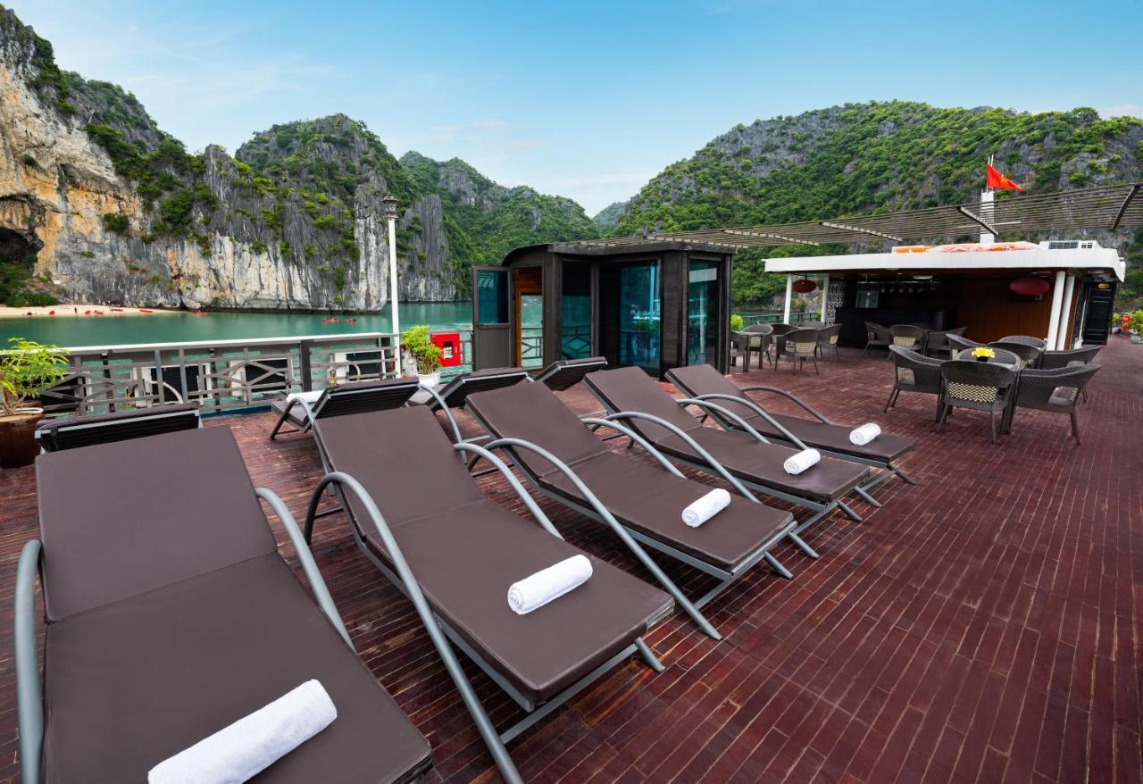 下龍 La Pandora Boutique Cruises酒店 外观 照片