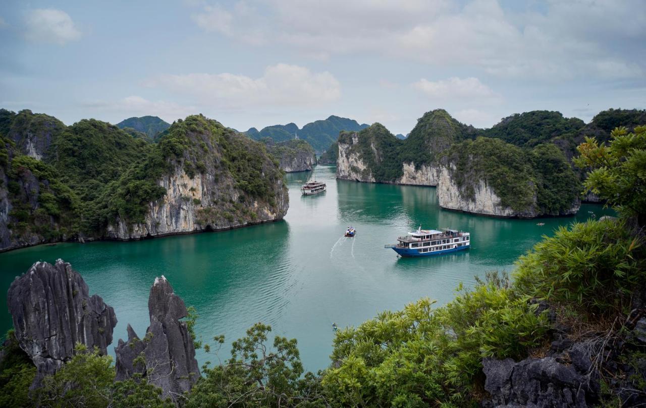 下龍 La Pandora Boutique Cruises酒店 外观 照片