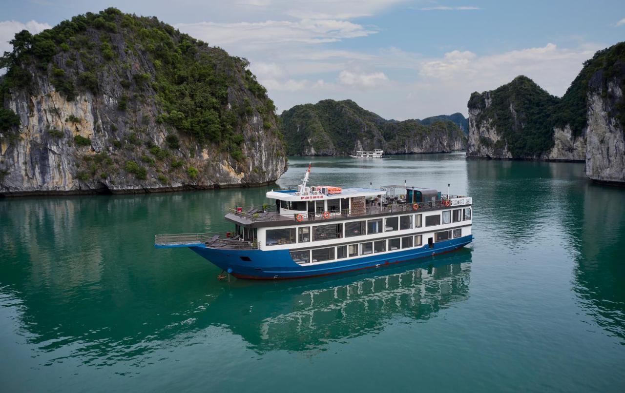 下龍 La Pandora Boutique Cruises酒店 外观 照片